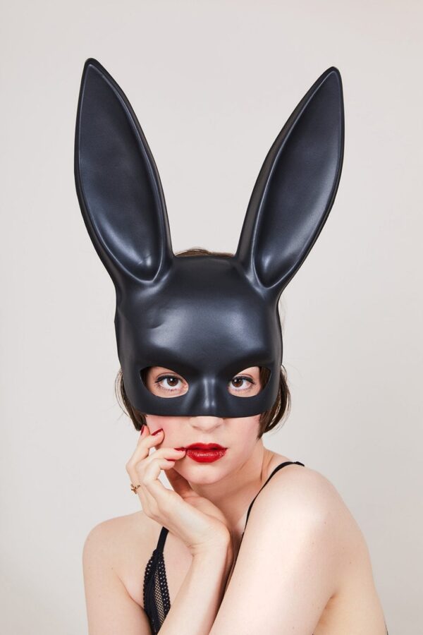 Masque Bunny noir Mat L'ADORABLE