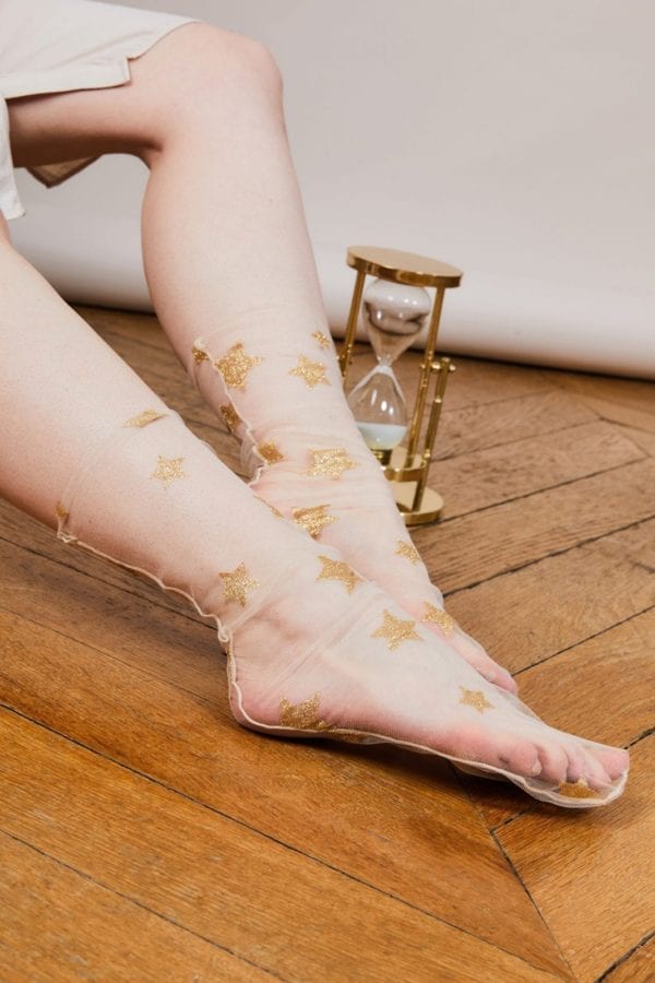 Chaussettes LOUISE Gold