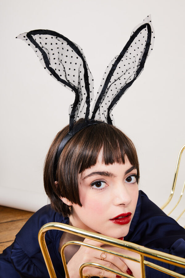 Serre-tête VIVIAN 🐰 Plumetis