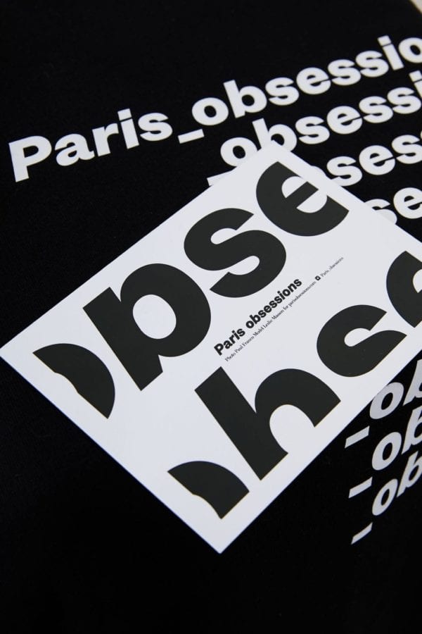 Black HOODIE Unsixex  Paris_Obsessions