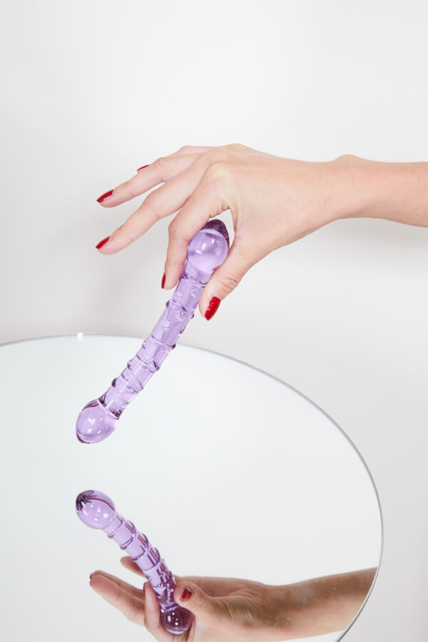 Dildo en verre CUISSE DE NYMPHE EMUE