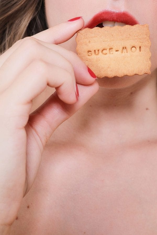 Mini-Biscuit SUCE-MOI x Vous avez un message