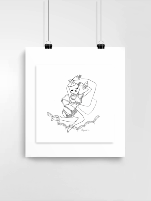 Illustration BOUDOIR x Catpurrrs 🇫🇷