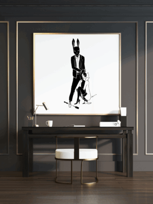 Illustration Mr BUNNY IS CRUEL x Catpurrrs 🇫🇷