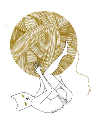 illustration kitty catpurs