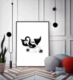 Illustration SWAN LADY x Catpurrrs 🇫🇷