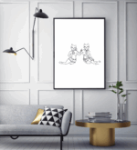 Illustration TWINS x Catpurrrs 🇫🇷