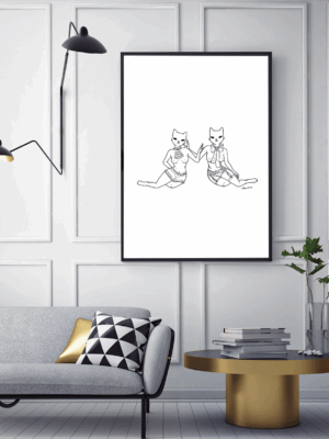 illustration érotique catpurs