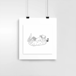 Illustration SUSHI KITTY x Catpurrrs 🇫🇷