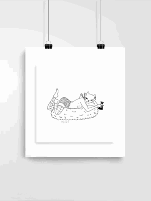 Illustration SUSHI KITTY x Catpurrrs 🇫🇷