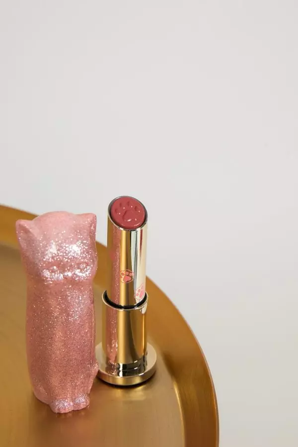 Lipstick ROUGE PUTE MAIS CUTE  Glitter