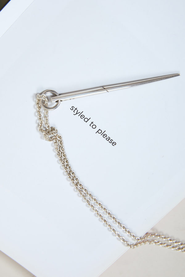 Collier SPIKE Necklace en Argent x Parts of 4