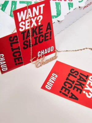 Collier CHAUD x Chaud Marais 🇫🇷