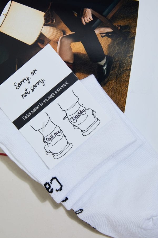Chaussettes Homme CALL ME DADDY x Sorry or not sorry 🇫🇷