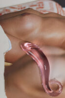 Dildo en verre Pink OCTOPUSSY 🐙