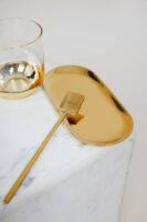 Cuillère gravée OUI MONSIEUR Gold