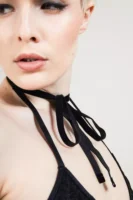 Bralette en dentelle noire LA NUIT TU MENS