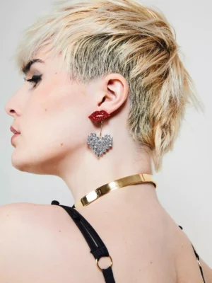 Boucles d'oreille JE T'AI MANQUE
