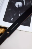 Paddle en cuir noir S'IL VOUS PLAIT MONSIEUR, 24k 🇫🇷