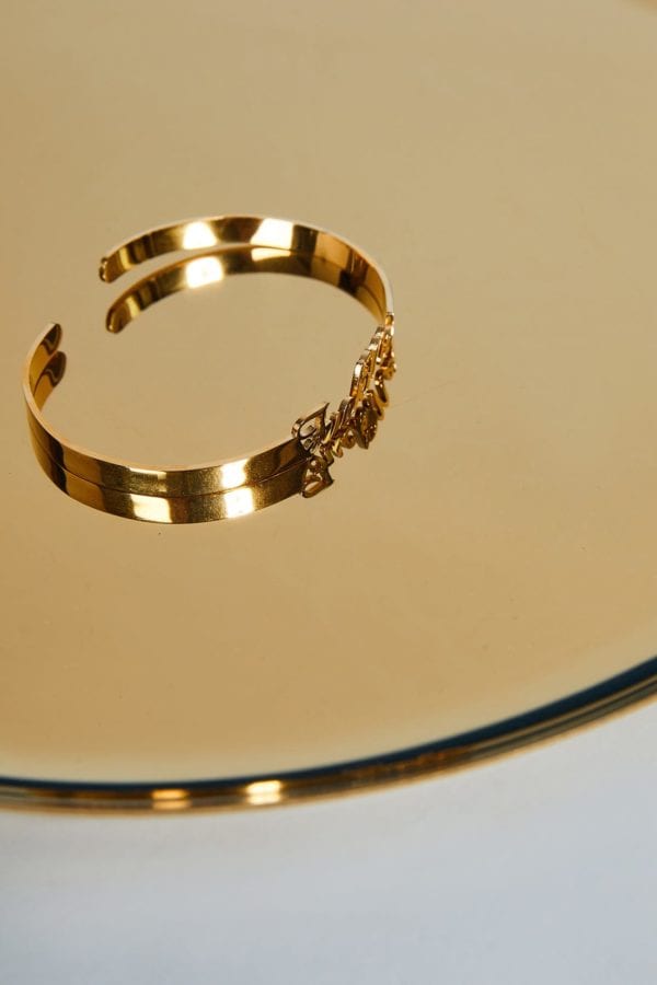 Bracelet #lesmotsdoux FUCKME Gold