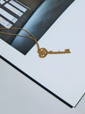 Collier #lesmotsdoux MONSIEUR