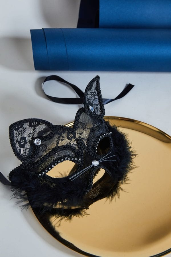 Masque Chat OH BABY Black
