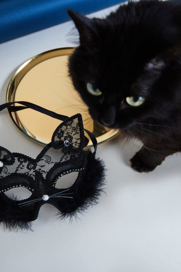 Masque Chat OH BABY Black