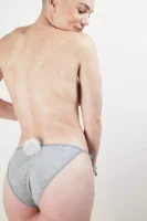 Culotte Lapin 🐰 brodée POUR MONSIEUR 🇫🇷