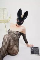 Masque Lapin LOVELY BUNNY 🐰 Ⓥegan