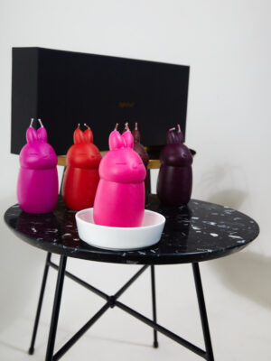 Coffret de luxe 5 Bougies BDSM WaxPlay BUNNY