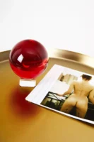 Gape-ball Rouge, Boule de training anal LIRE L'AVENIR DANS TON CUL