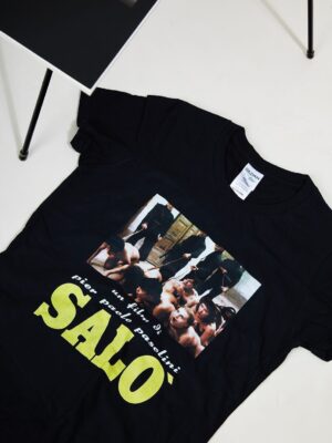 T-Shirt noir en coton SALO