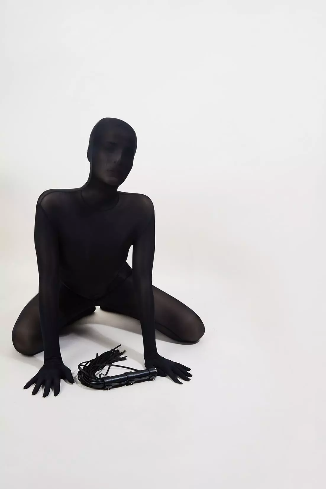 Catsuit intégrale LE PREMIER JOUR en zentai semi-opaque