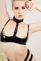Soutien-Gorge ouvert Wetlook en vinyle SAINTE-VICTOIRE
