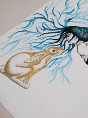 Aquarelle HISTOIRE D'EAU N°20 x Céline Achour🇫🇷