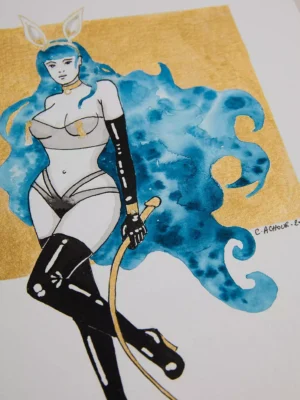 Aquarelle HISTOIRE D'EAU x Céline Achour 🇫🇷