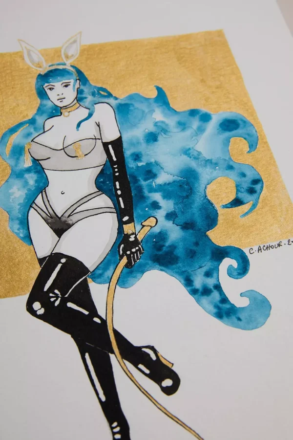 Aquarelle HISTOIRE D'EAU x Céline Achour 🇫🇷