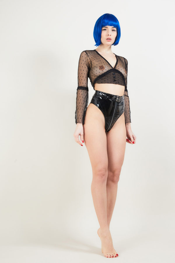 Top en tulle transparent INVISIBLE TOUCH