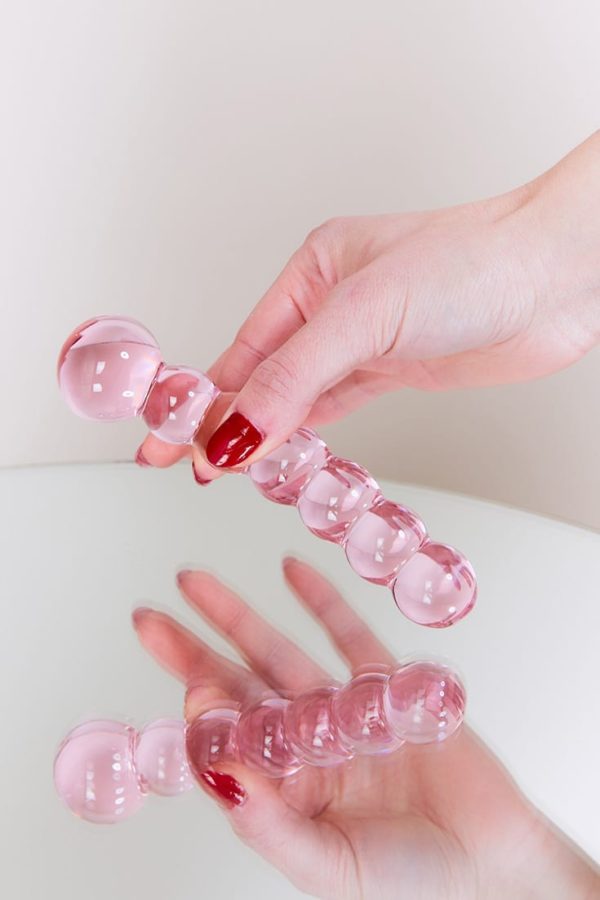 Toy chapelet en verre Pink FOURCHAMBERS