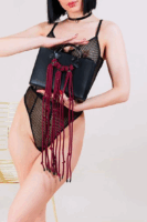 TOTSU BAMBOO Sac à main avec fouet détachable X Figure Of A