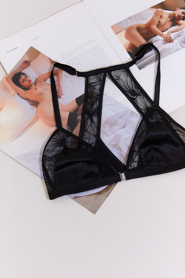 Triangle dentelle NUIT A BROADWAY x Atelier Amour