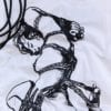 SHIBARI T-shirt blanc unisexe X  Figure Of A