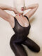 Catsuit PETITE CHERIE en lycra, manches courtes