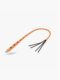 Fouet en cuir SNAKE DOMINATRIX 100cm x Liebe