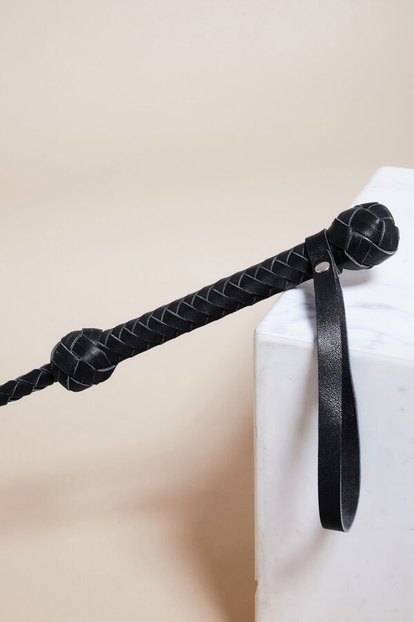 Cravache cuir tressé LA RECOMPENSE