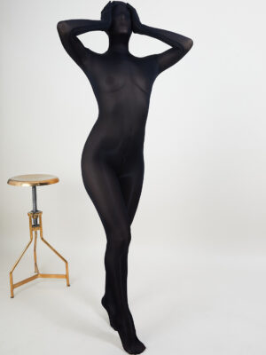 Catsuit intégrale LE PREMIER JOUR en zentai semi-opaque