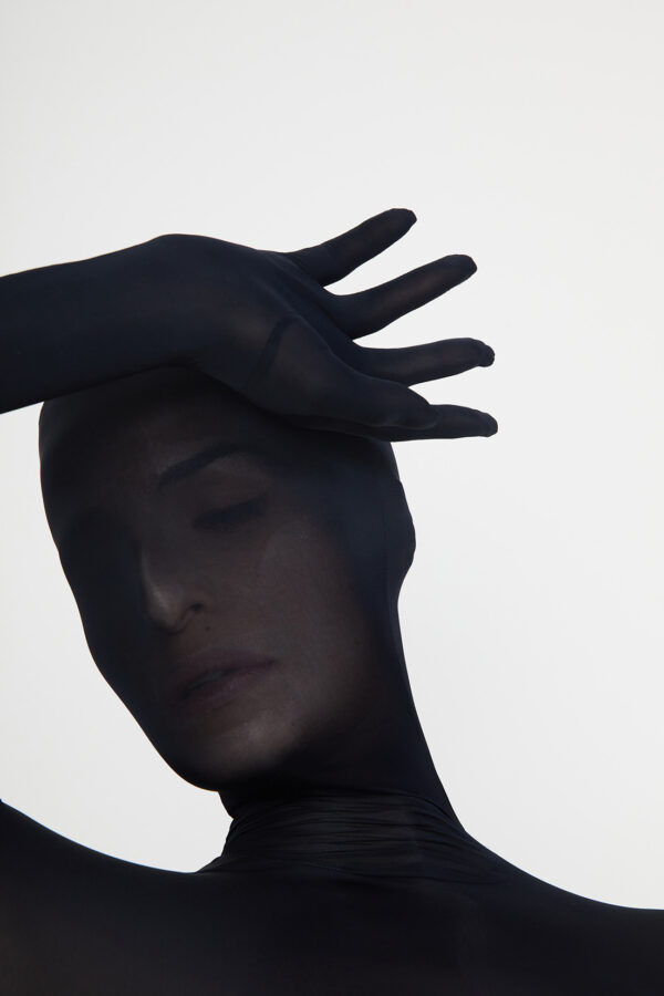 Catsuit intégrale LE PREMIER JOUR en zentai semi-opaque