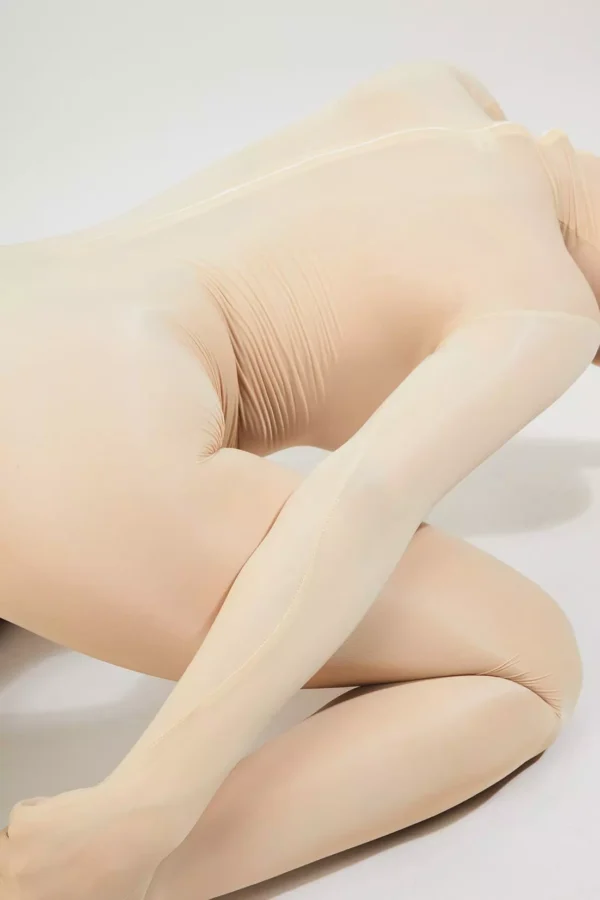 Catsuit intégrale LE PREMIER JOUR en zentai semi-opaque