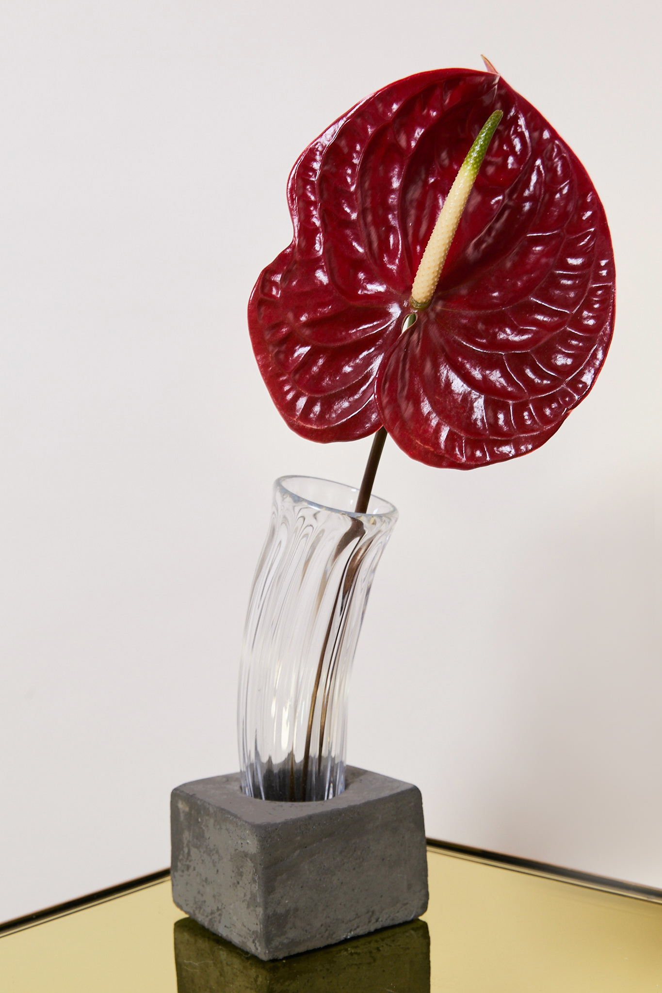 Vase Dildo en verre soufflé à la main LE TEMPS DES FLEURS x Thomas Ségaud 🇫🇷