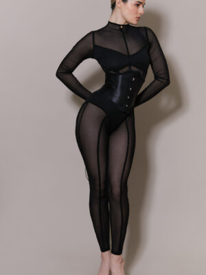 Catsuit semi-opaque SOLEIL NOIR